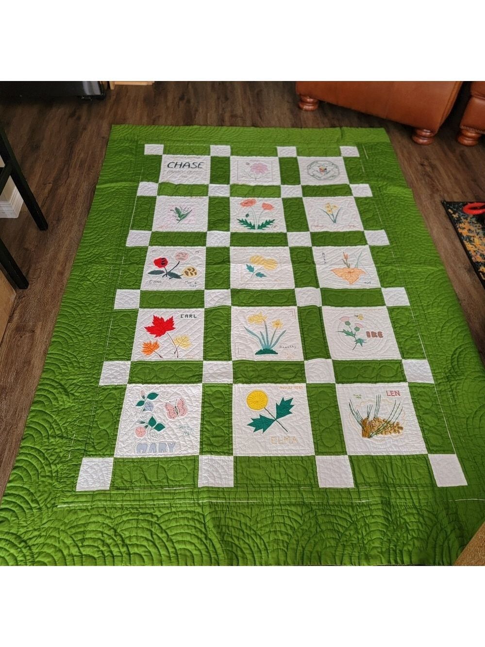 Vintage Heirloom Quilt #3085